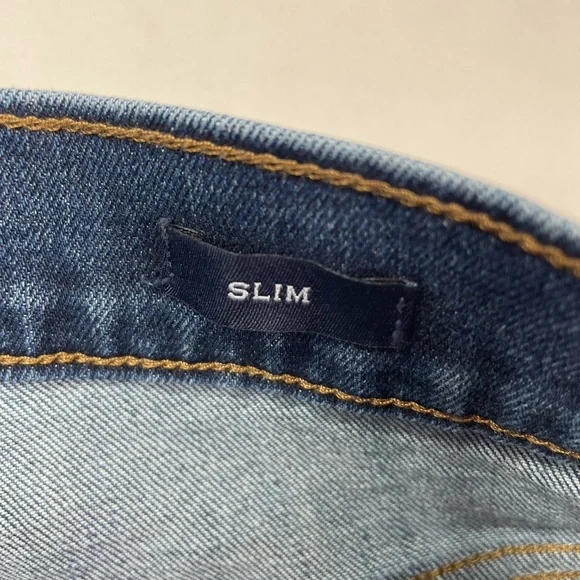 J. Crew Blue Slim Jeans with Classic Fit Size 32 X 34